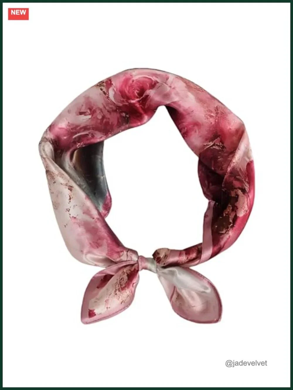 100% Mulberry Silk Neck Scarf 21