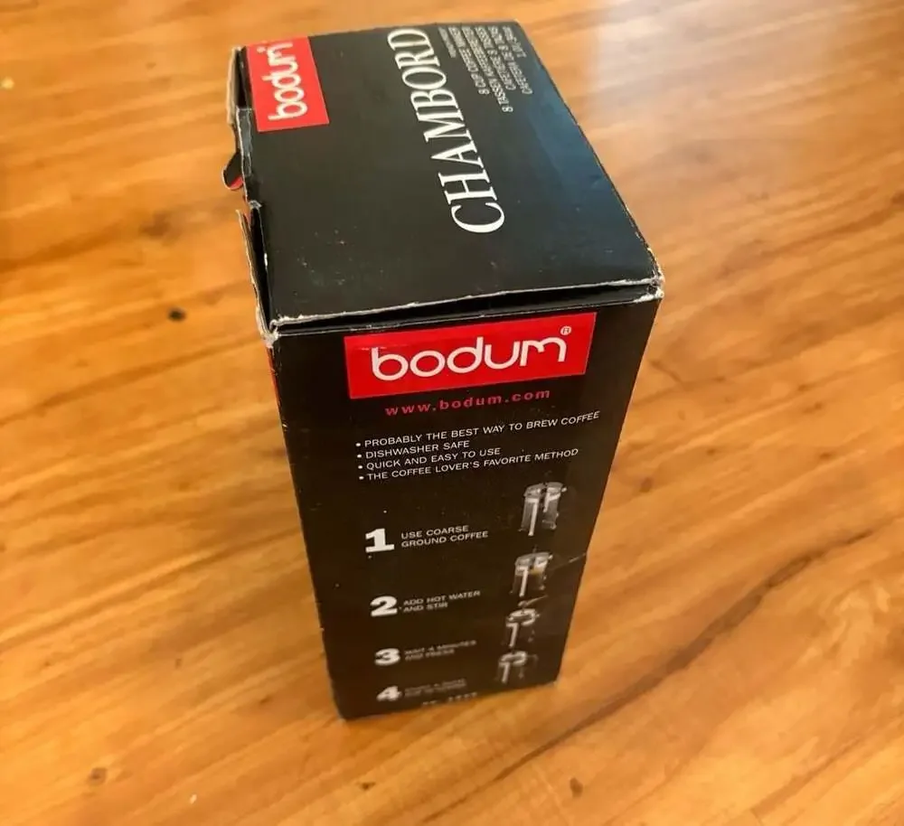 Bodum Chambord French Press Coffee Maker Size 8 Cup 34 oz