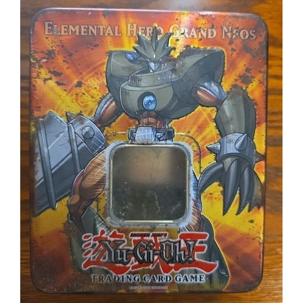 3‎ YuGiOh Empty Collectible Tins Majestic Dragon, Elemental Hero, Crystal Beast