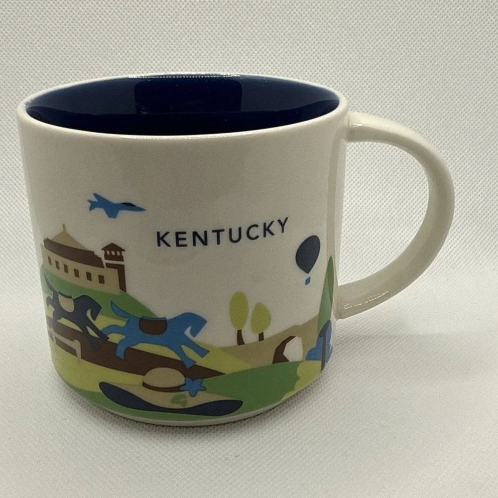Starbucks Kentucky You Are Here 2015 Derby Coffee Tea Mug 14‎ FL OZ 3