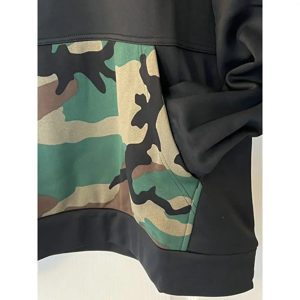 Nike Jordan Michigan Wolverines Sz M Military Appreciation Sweatshirt DD4308 010