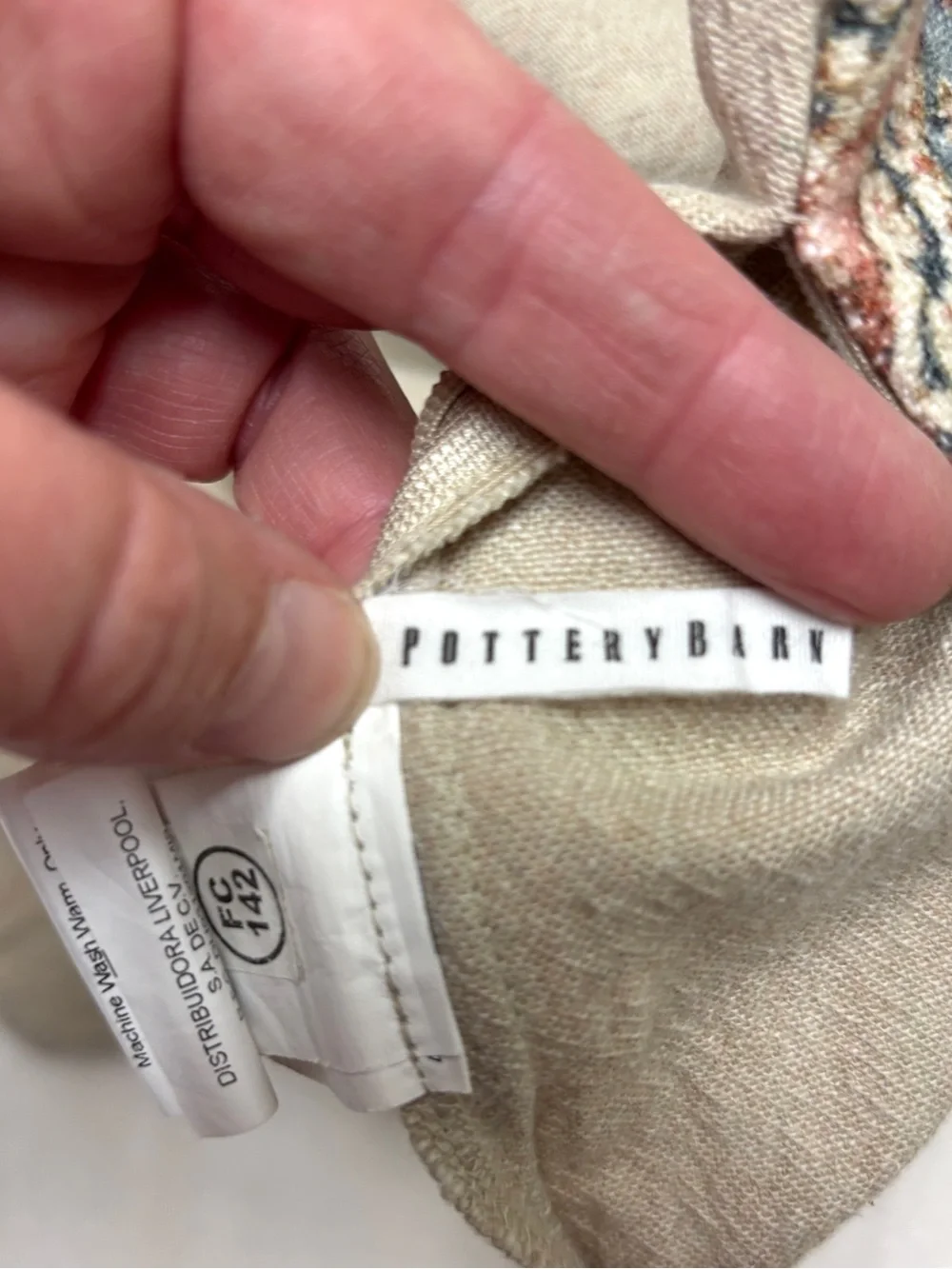 Pottery Barn very good
