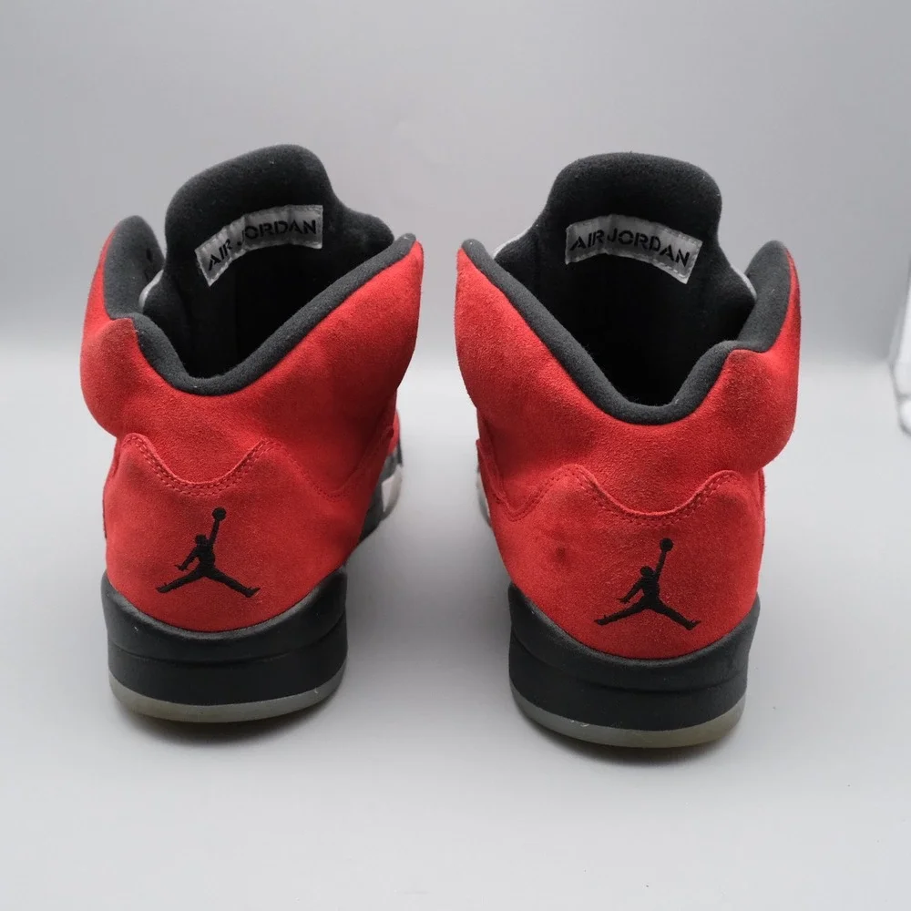 Nike Air Jordan 5 Retro Raging Bull 9.5 Red Suede DD0587-600 2021