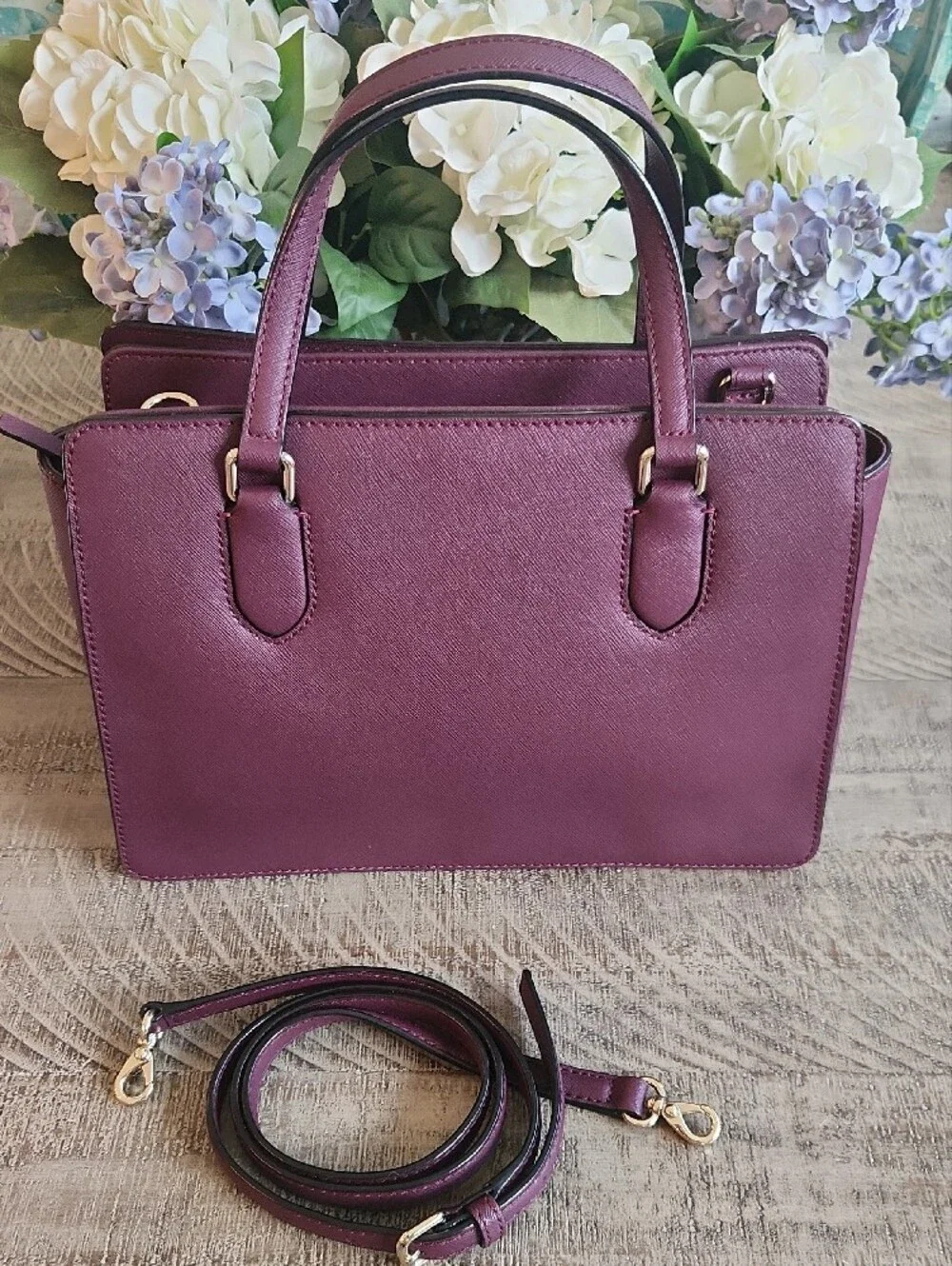 kate spade structured saffiano
