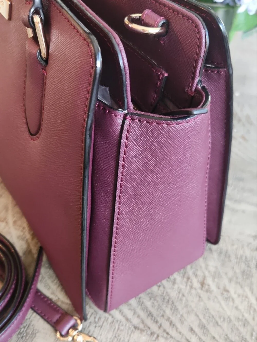 kate spade structured saffiano