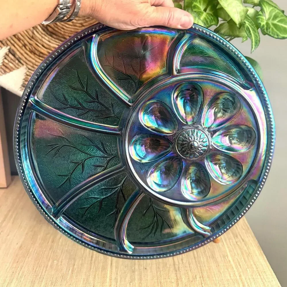 Vintage MCM Indiana Carnival Glass 