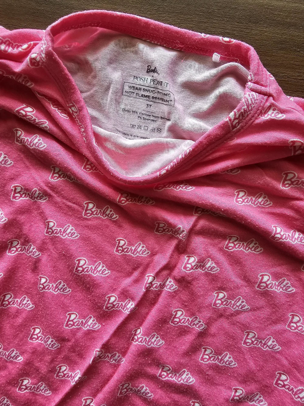 Posh Peanut Barbie Long Sleeve Pajamas 3T