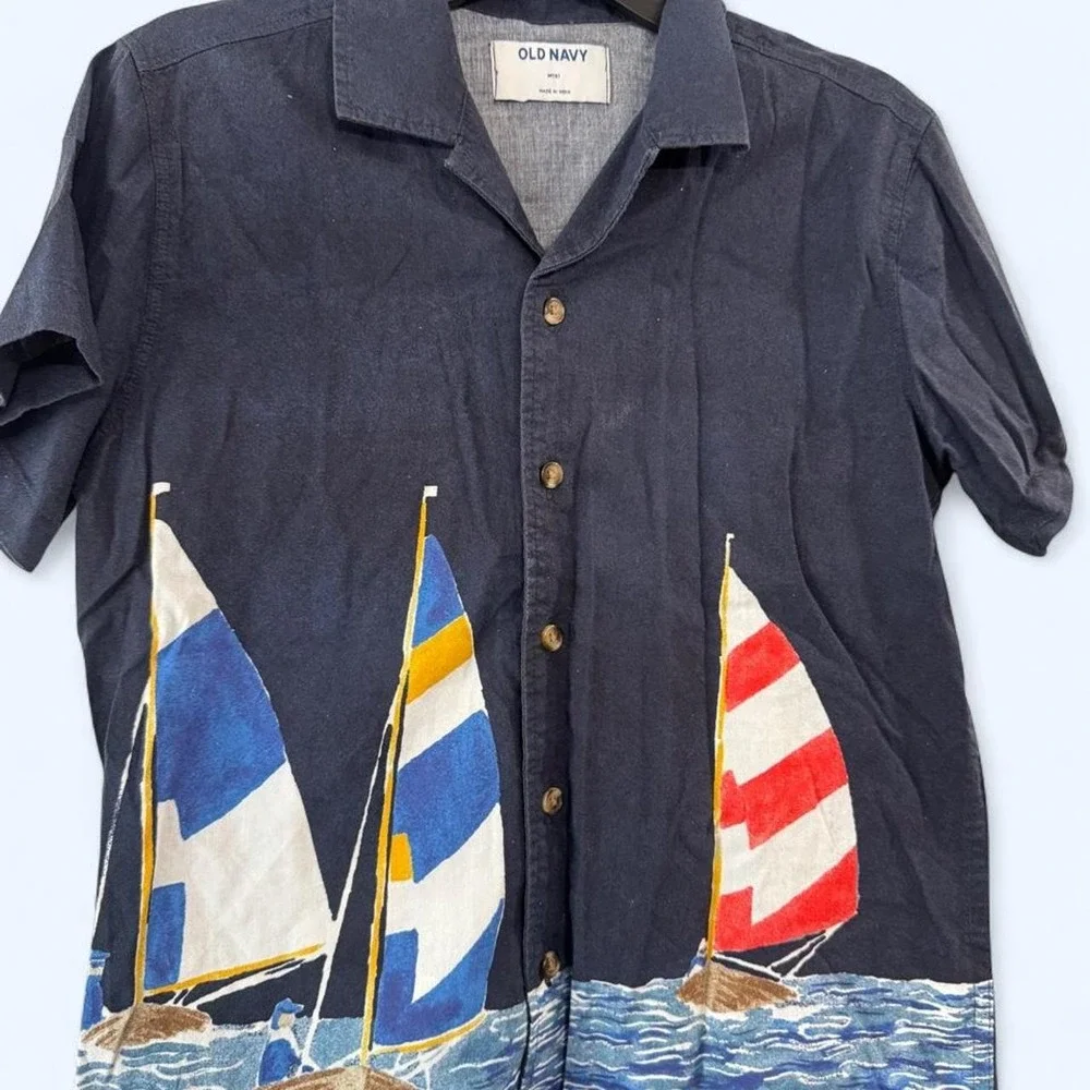 Old Navy sailboat navy