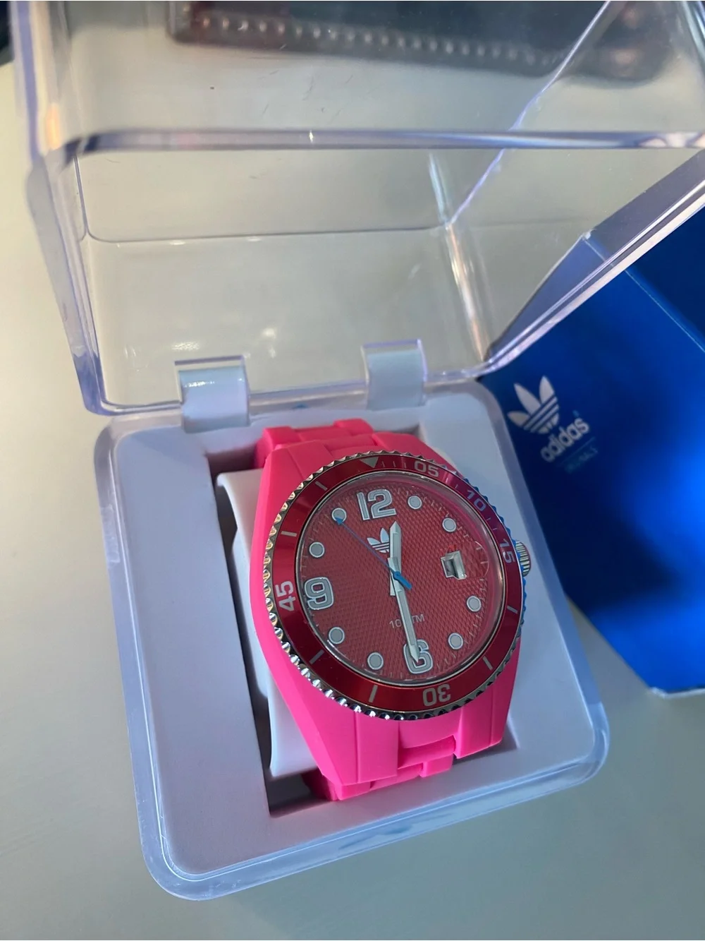 adidas Originals vibrant hot
