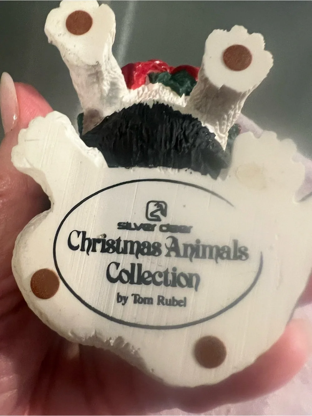 Silver Deer festive puppy