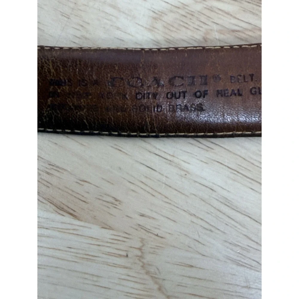 Coach vintage brown
