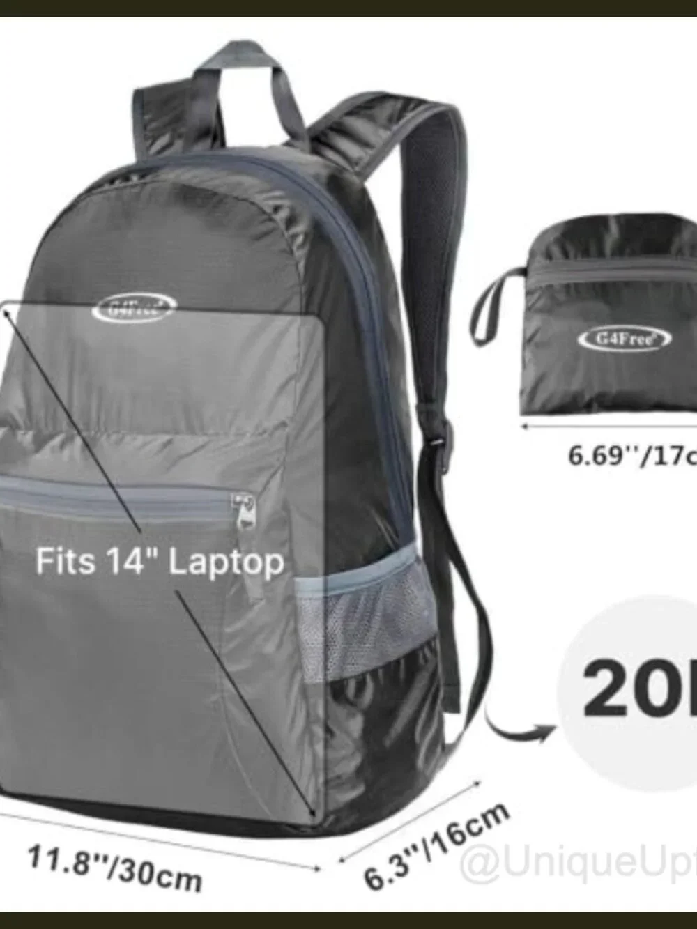 N/A lightweight packable