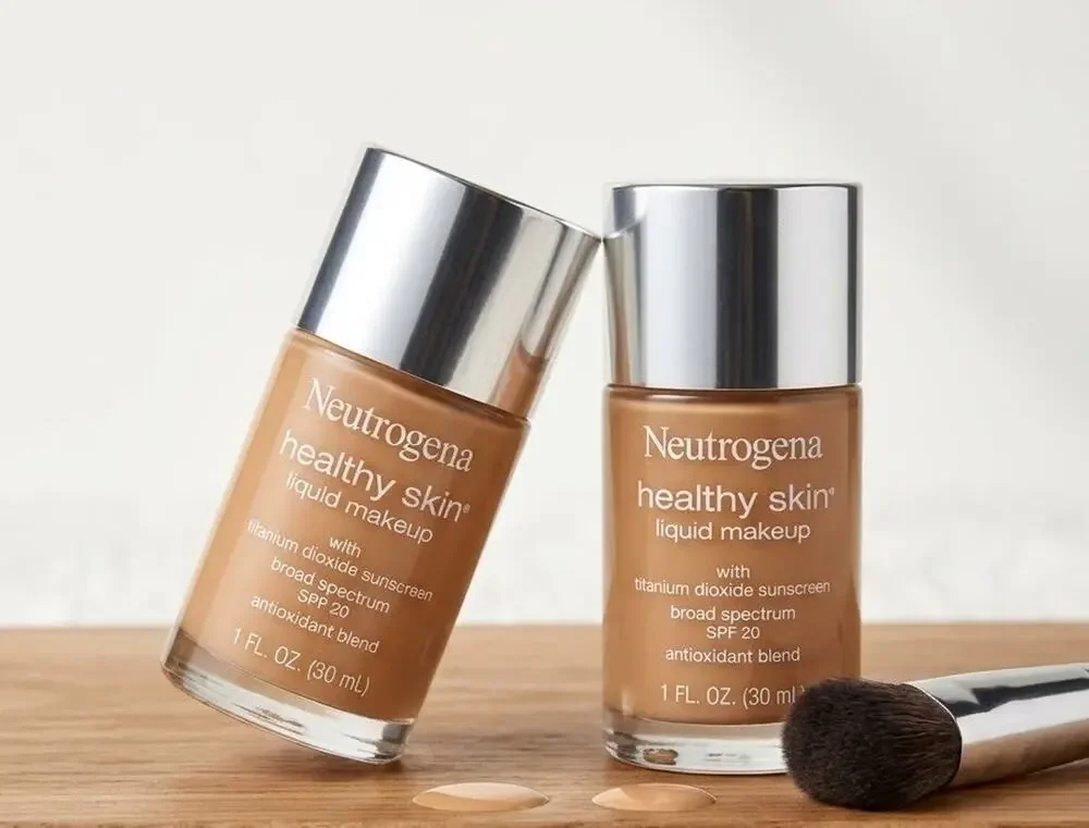 2 PK Neutrogena Liquid Makeup SPF 20 Caramel 105 30ml Sunscreen New Vitamin B5
