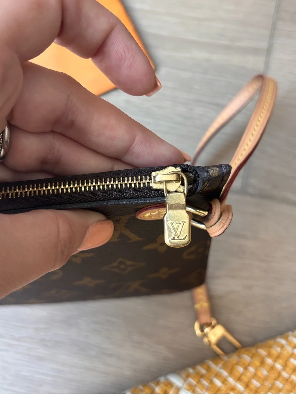 Louis Vuitton used handful
