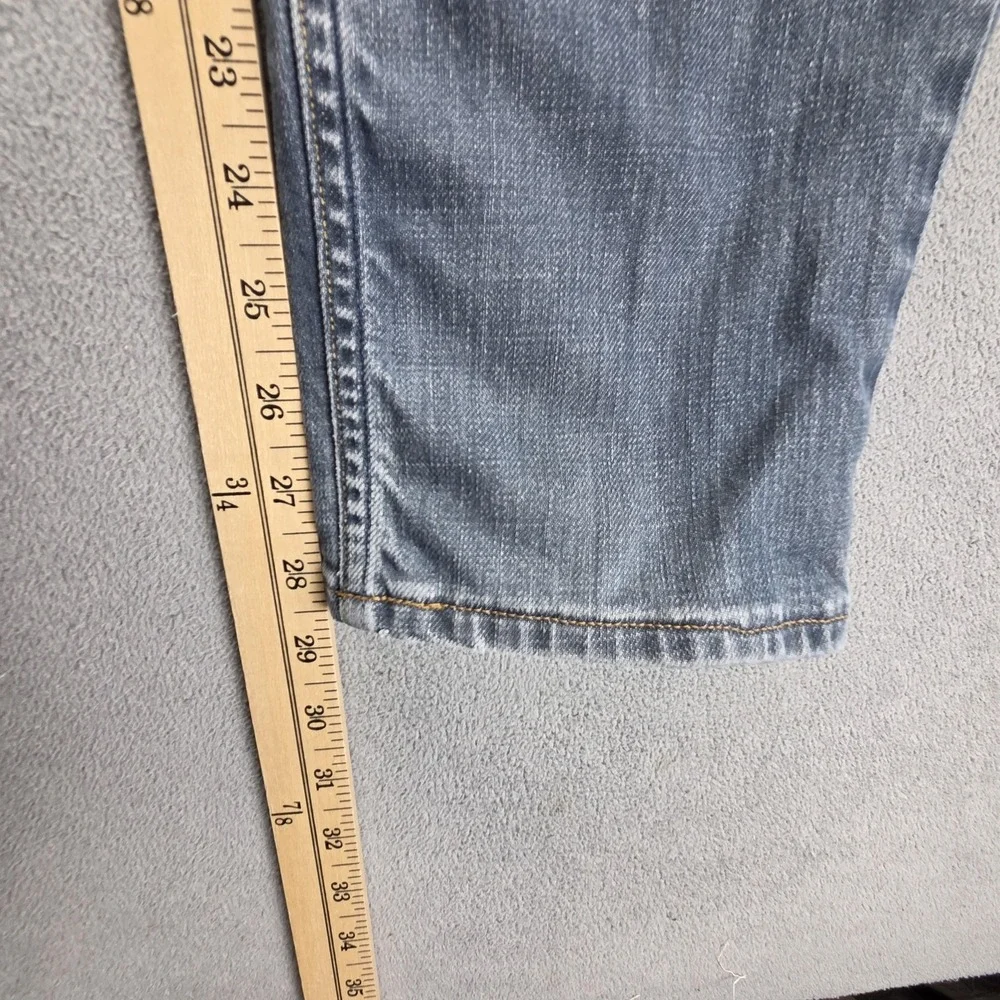 Vintage‎ Levis 504 Jeans Mens 31x32 Blue Straight Engineered Zip Fly Medium Wash