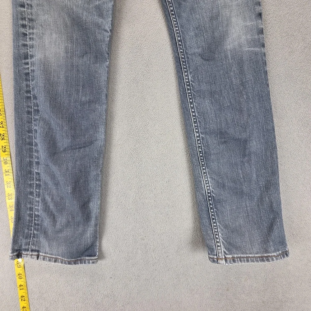 Vintage‎ Levis 504 Jeans Mens 31x32 Blue Straight Engineered Zip Fly Medium Wash