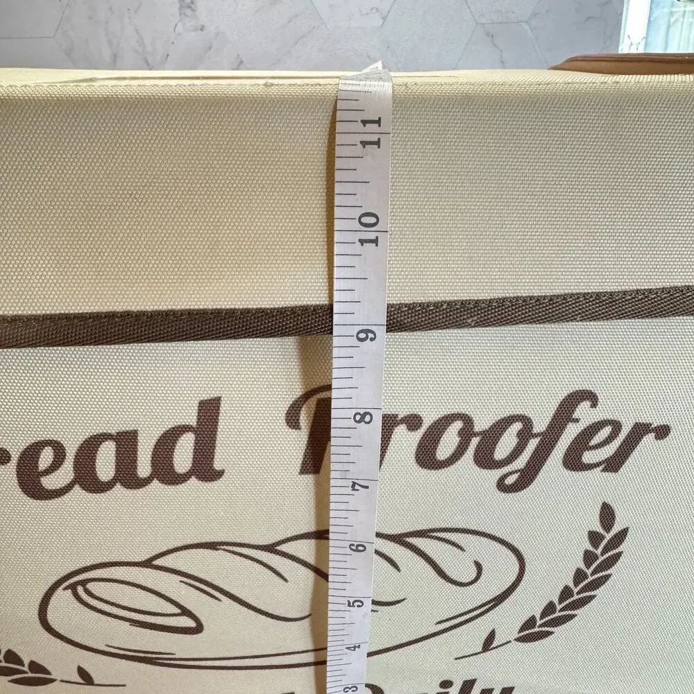 Folding Bread Proofing Box 50-113℉ 48H Timer Dough Proofer Metal Rack GIYUDOT