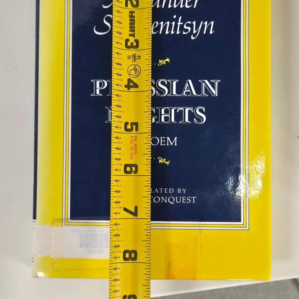 Alexander Solzhenitsyn PRUSSIAN NIGHTS A Poem First Edition 1977 Robert Conquest