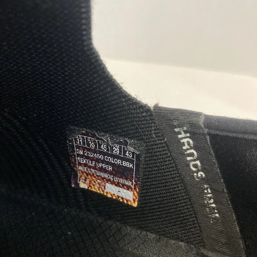 Skechers Slip-Ins Hands Free Shoes Mens Size 11 Black Mesh Sneakers SN 232450‎