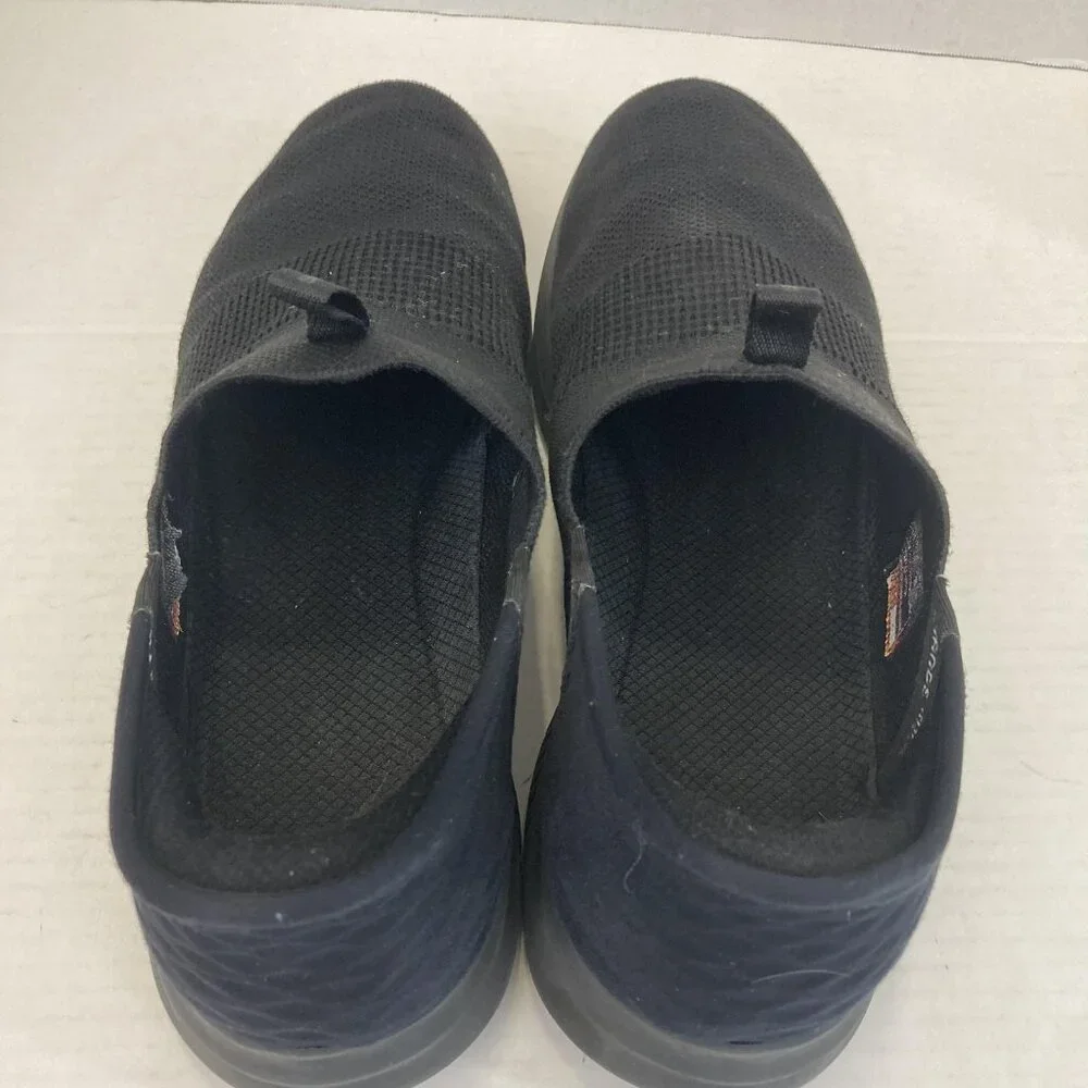 Skechers Slip-Ins Hands Free Shoes Mens Size 11 Black Mesh Sneakers SN 232450‎