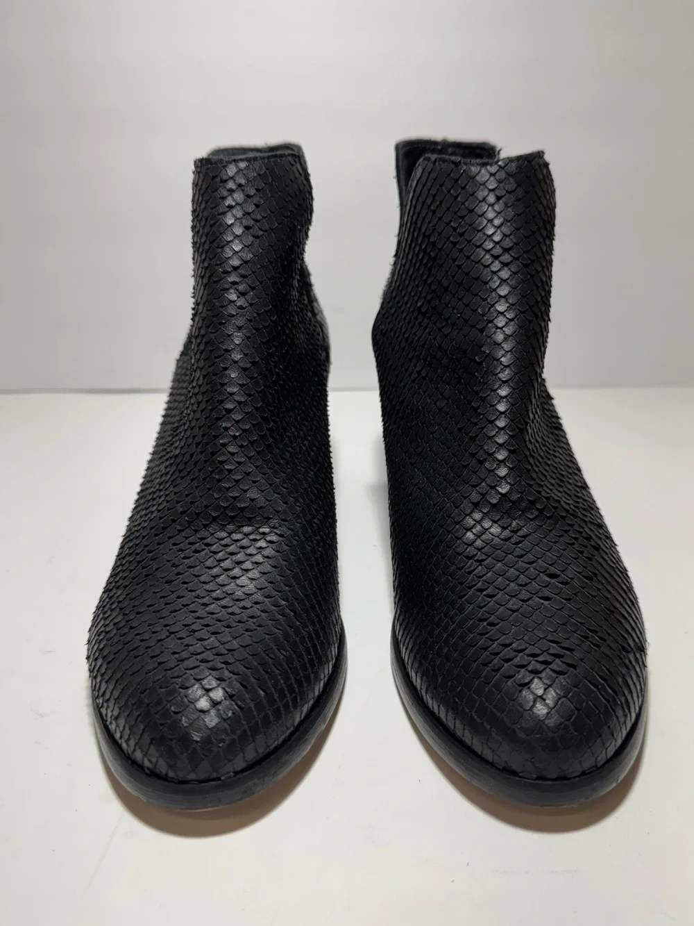 CORDANI women's barrett cobra print slip on boot in black cobra Size 38 US 7.5