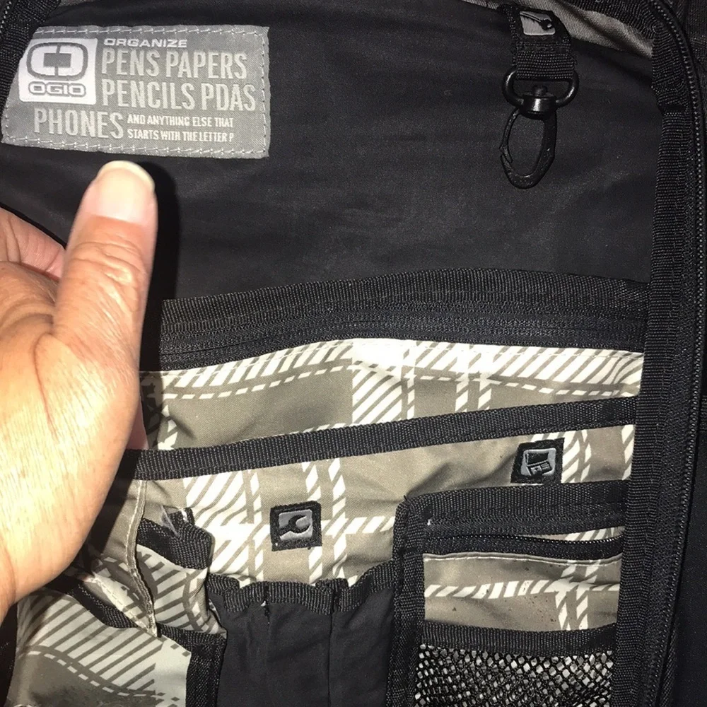 OGIO black bookbag