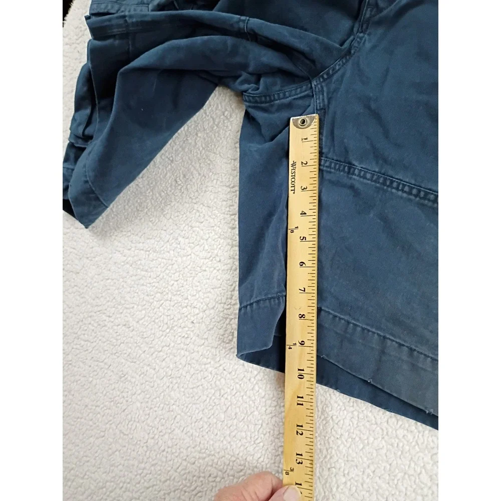 Polo Ralph‎ Lauren Cargo Shorts Mens 48 Navy Blue Classic Chino Cotton Relaxed
