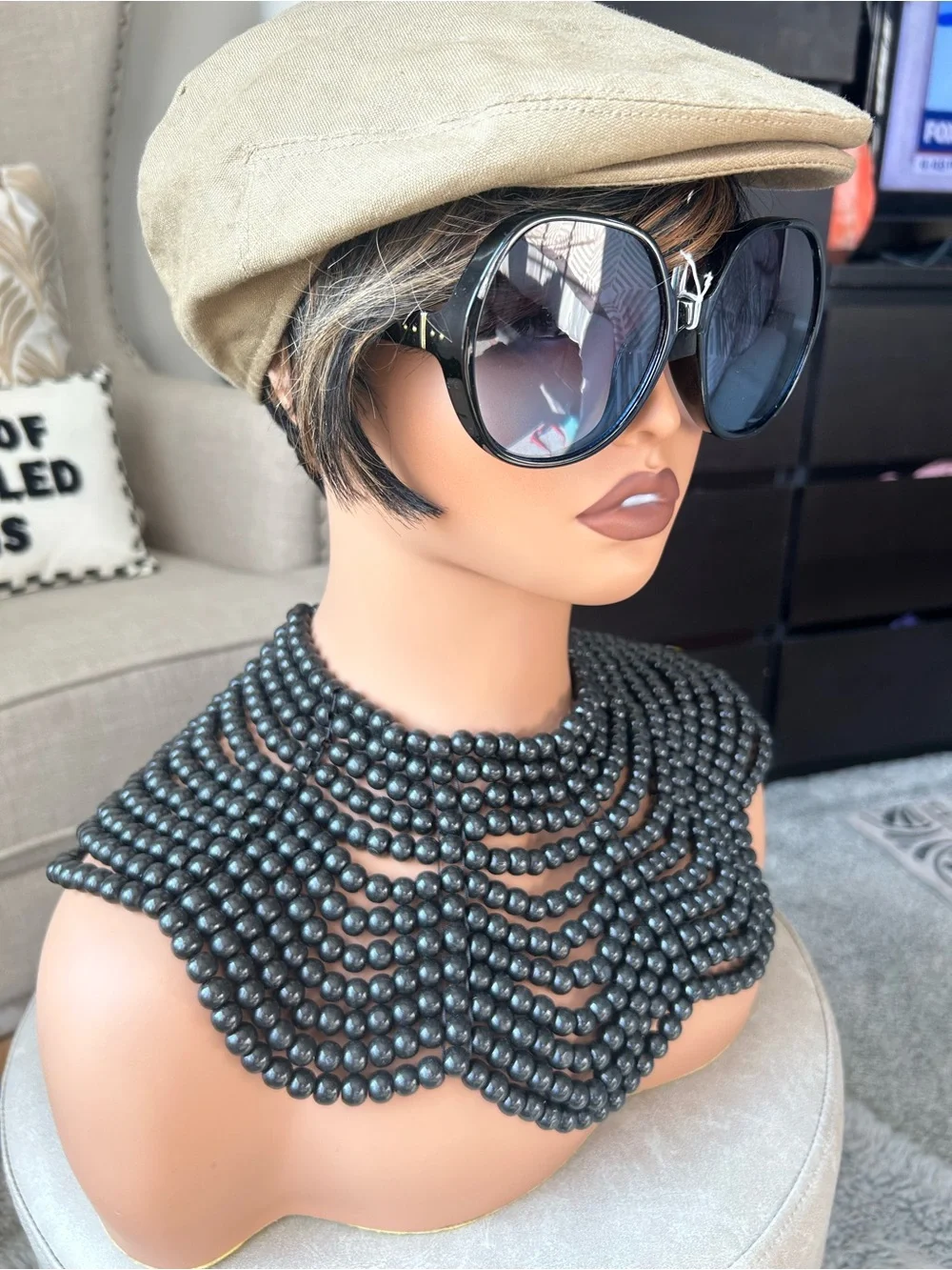 ✨NEW Oversized Gradient Black Sunglasses
