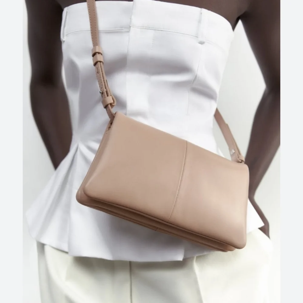 Zara minimalist leather