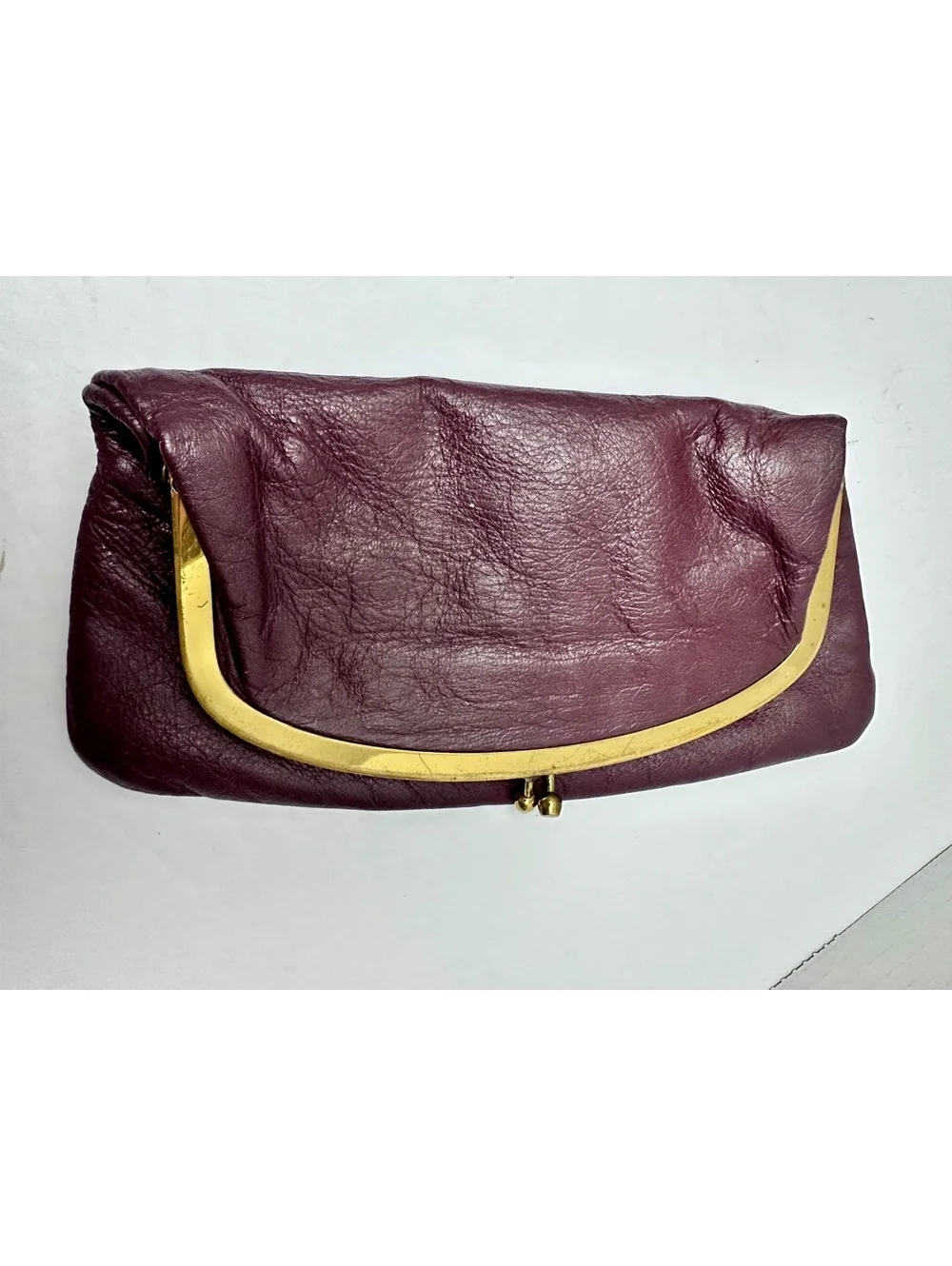 N/A it leather burgundy
