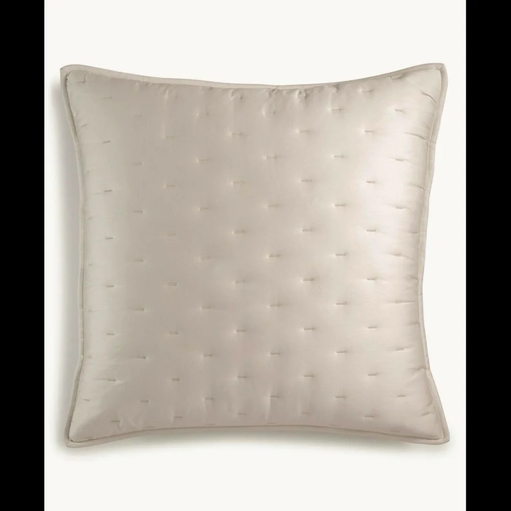NEW Hotel Collection Opalescent‎ Quilted (1) Euro European Sham