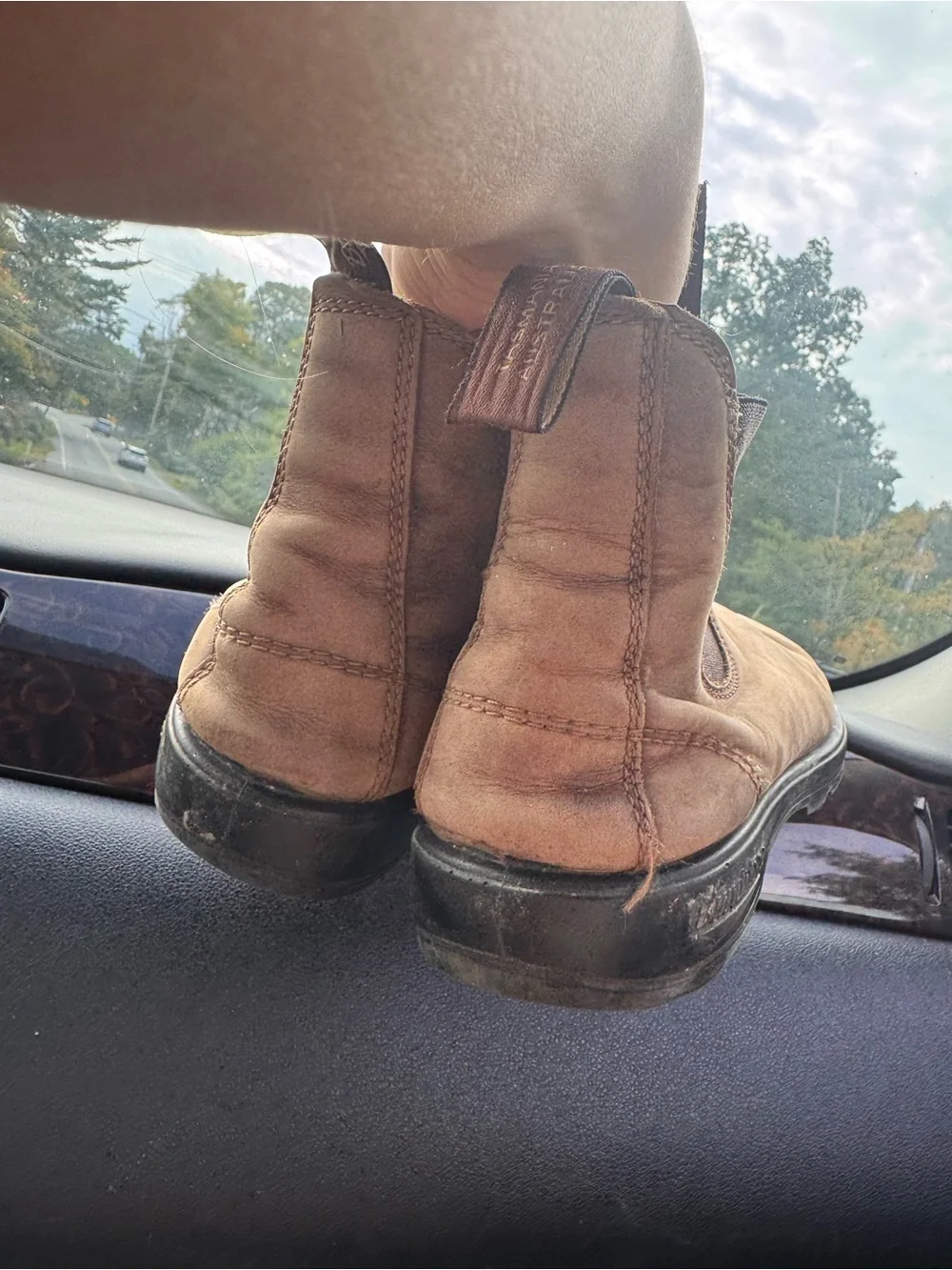 Blundstone weathered chelsea