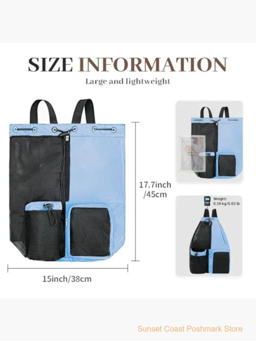 N/A beach backpack