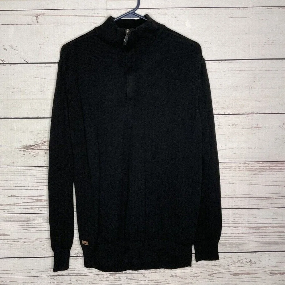Lacoste black zip