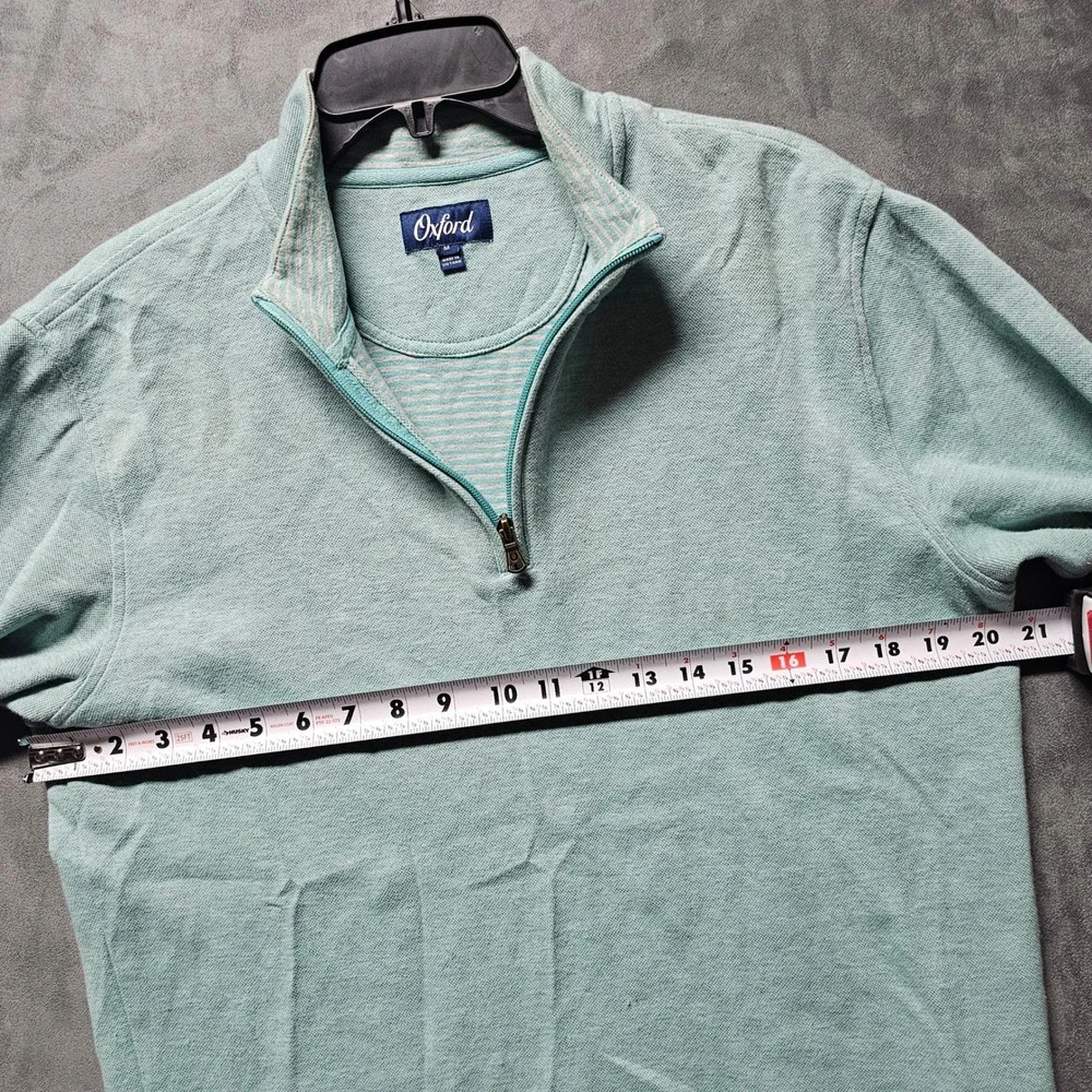 Oxford quarter zip