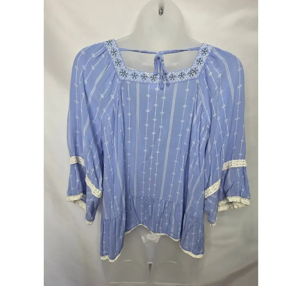 435 by Matilda Jane blue sleeve