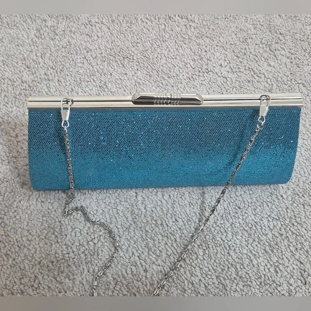 Sasha shimmering blue