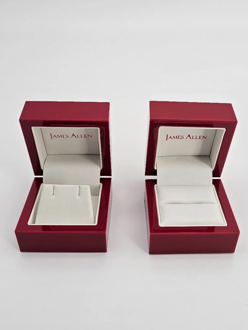 James Allen Jewelry Gift Boxes Set of 2 Ring & Earring Boxes