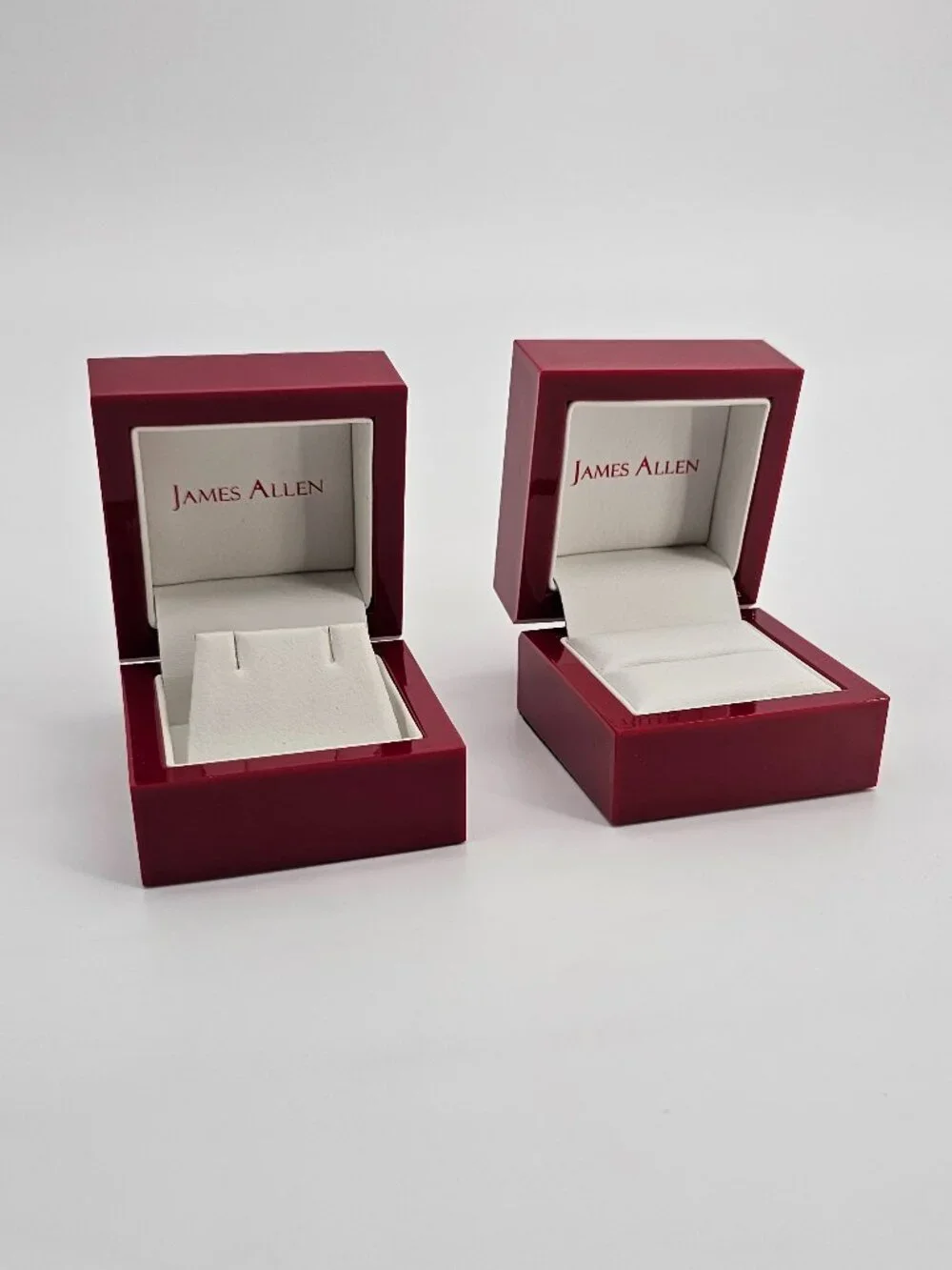 James Allen Jewelry Gift Boxes Set of 2 Ring & Earring Boxes