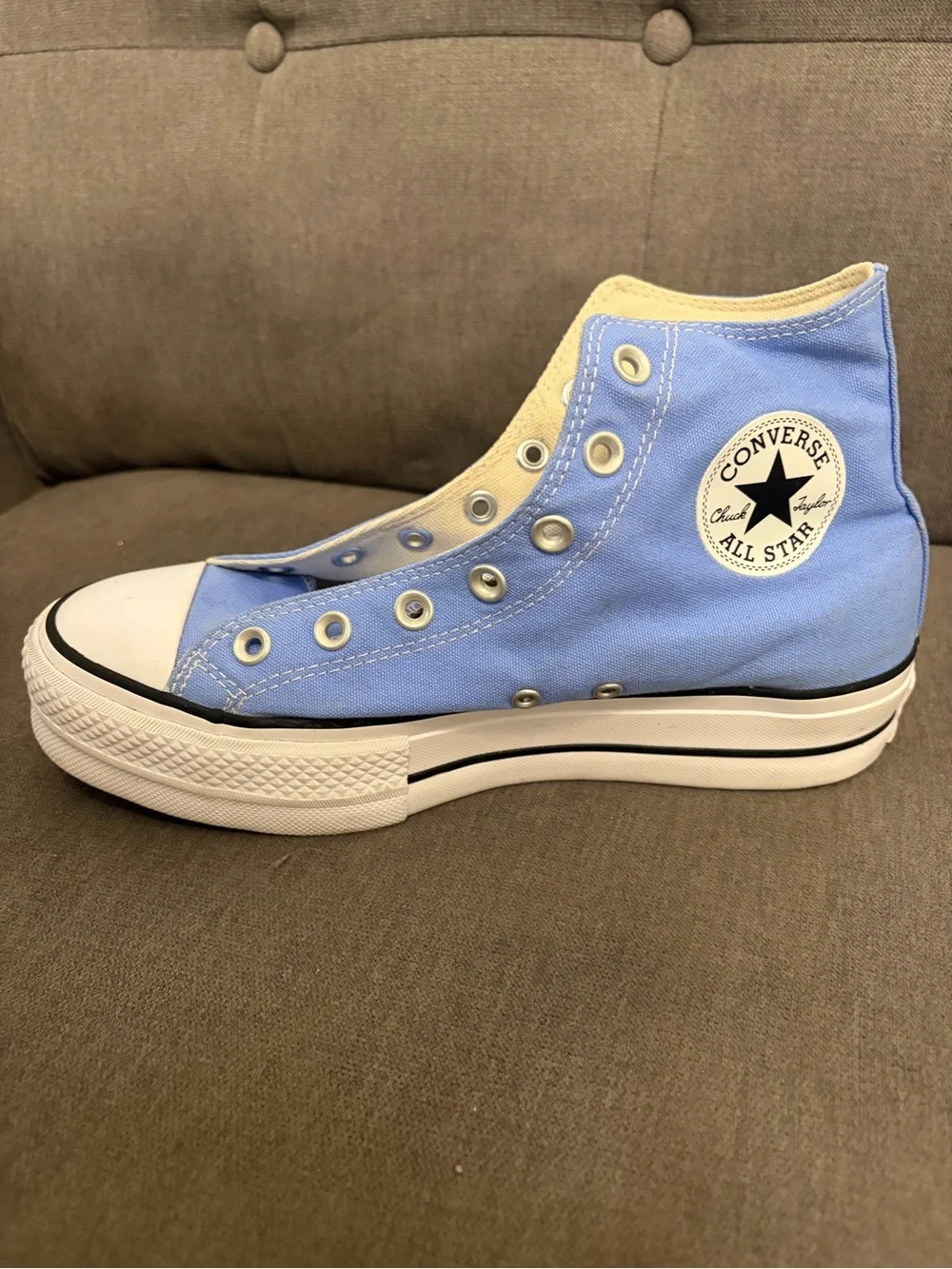 Converse All Stars light blue