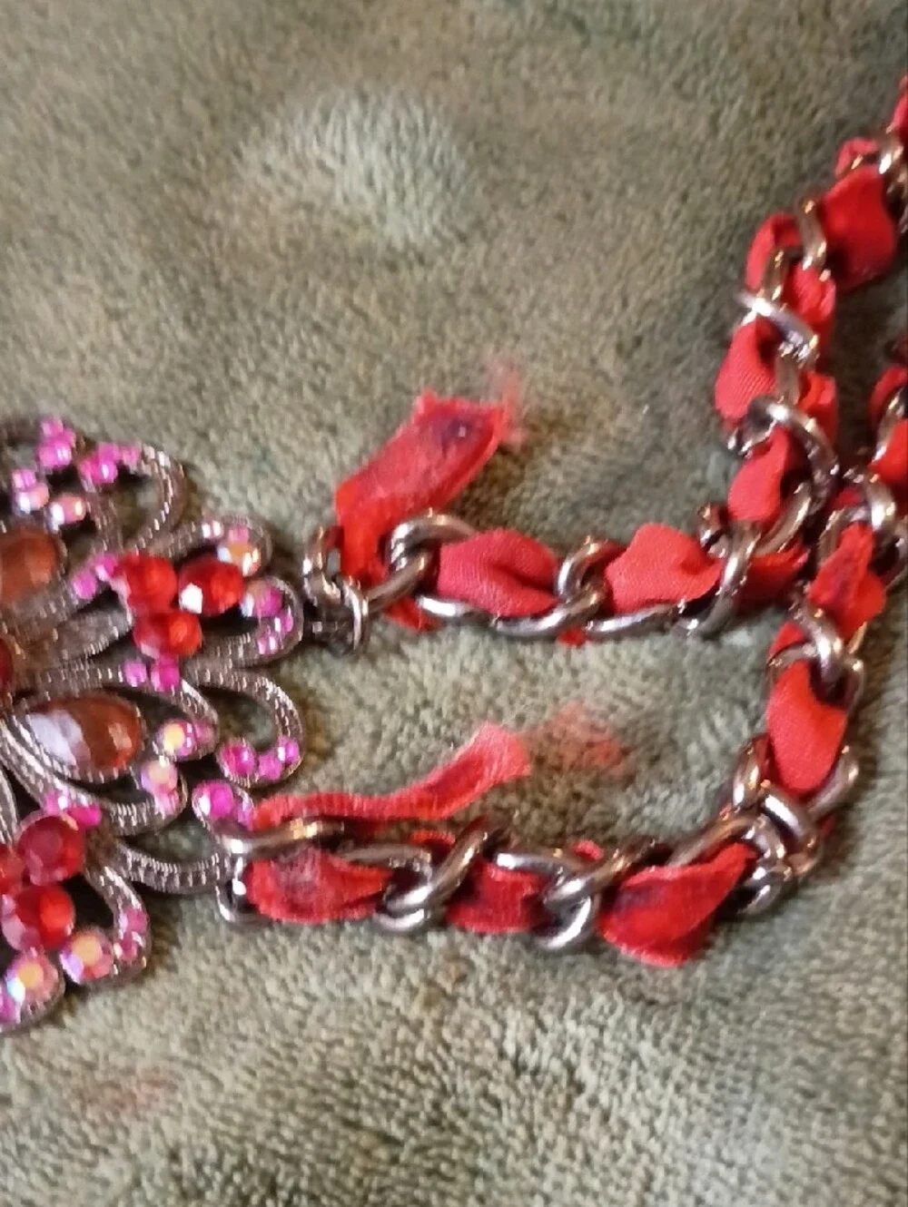 Vintage elegant red