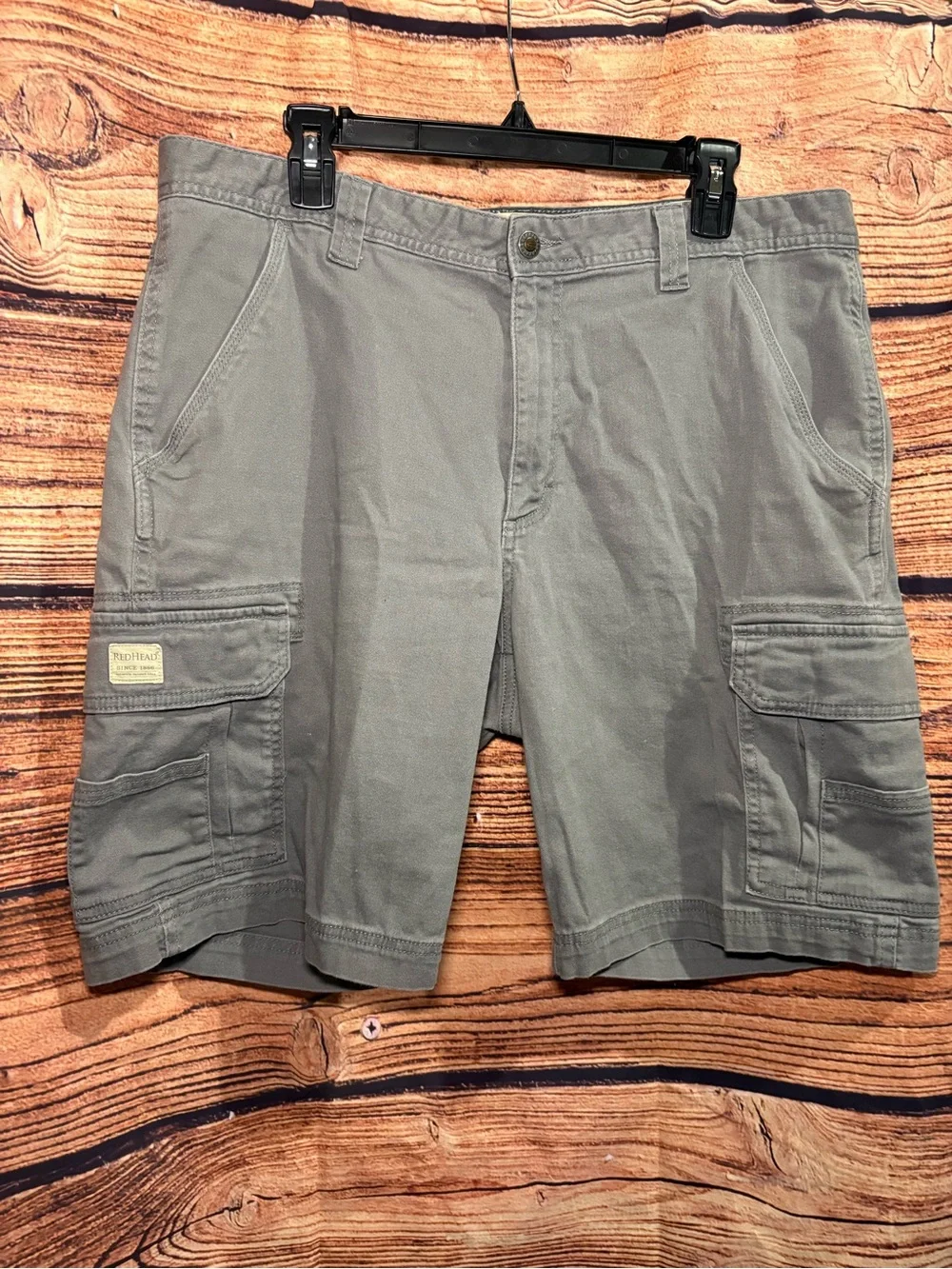 RedHead Men's Cargo Shorts in Gray