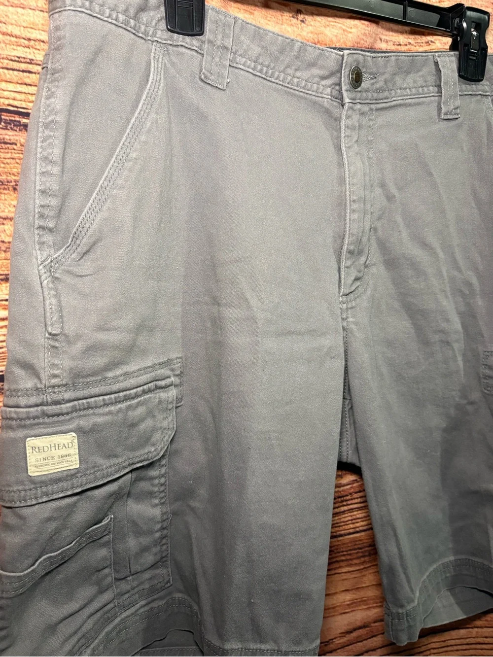 RedHead Men's Cargo Shorts in Gray