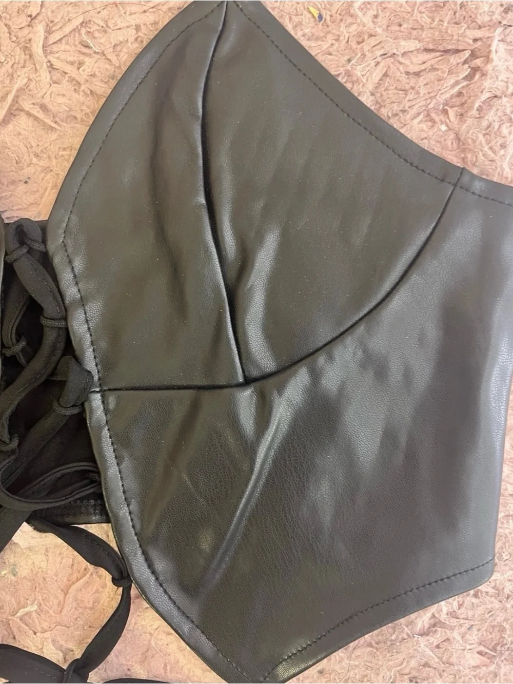 SHEIN faux leather