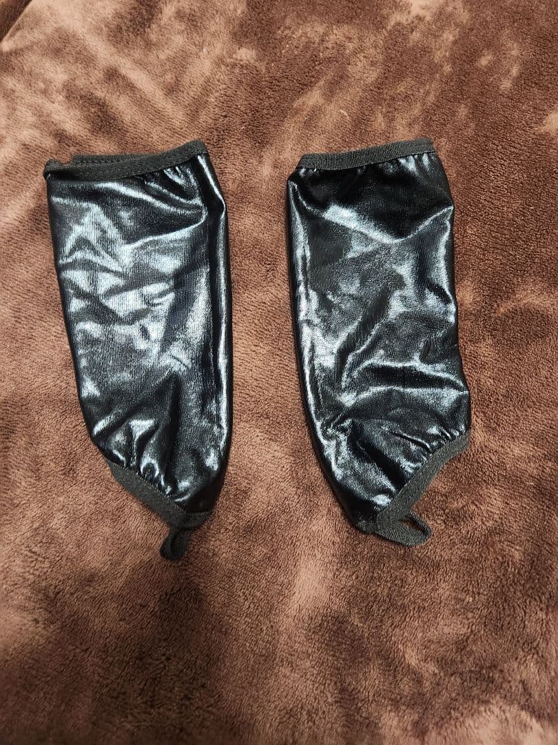 Cosplay Costume Black Synthetic & PU Leather Set