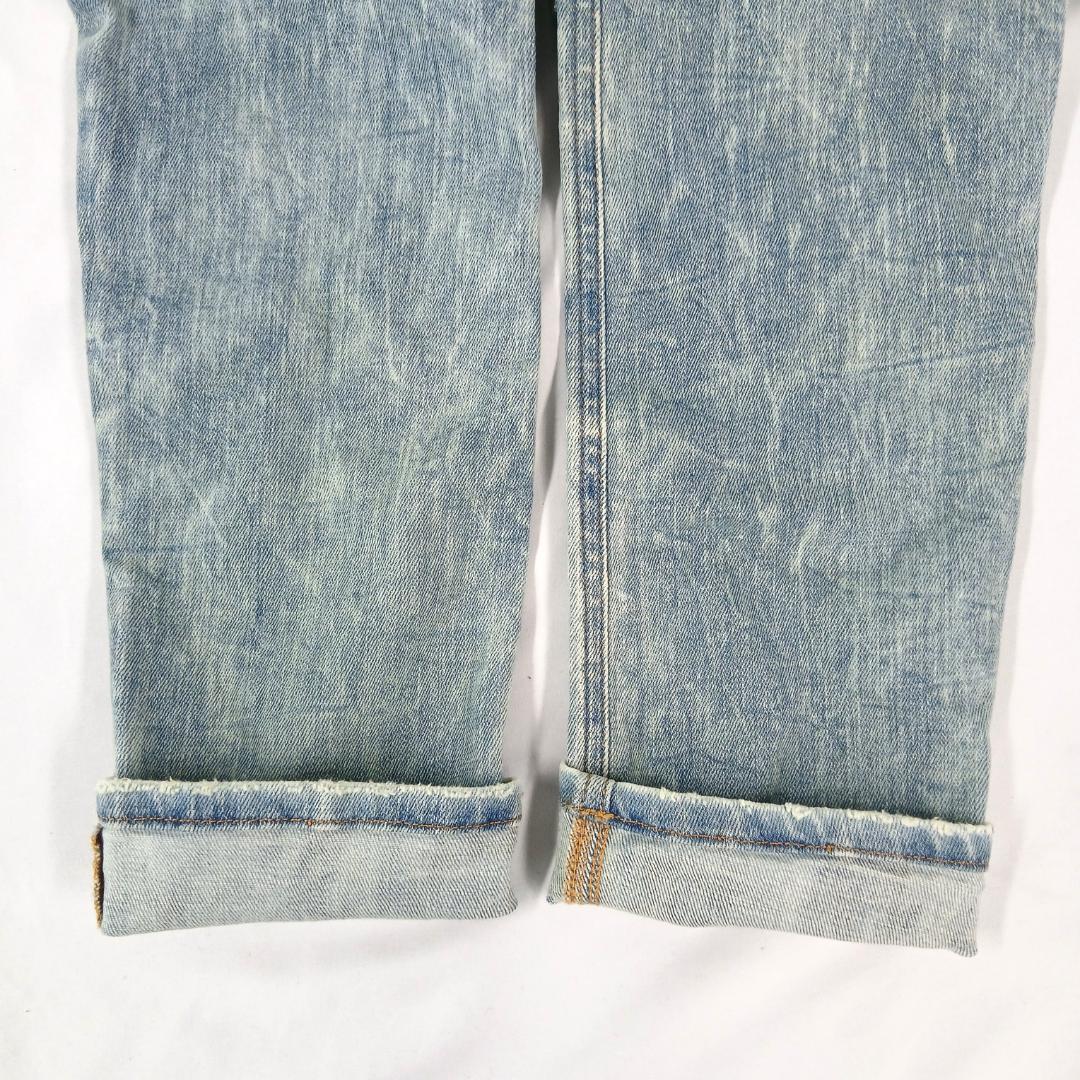 DIESEL Skinny Fit Denim Stretch Distressed Men's Jeans