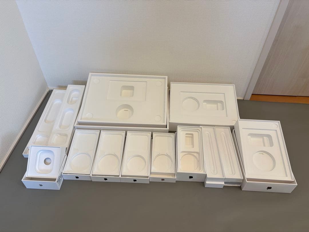Apple Product Empty Box Set ⚠️ No contents included