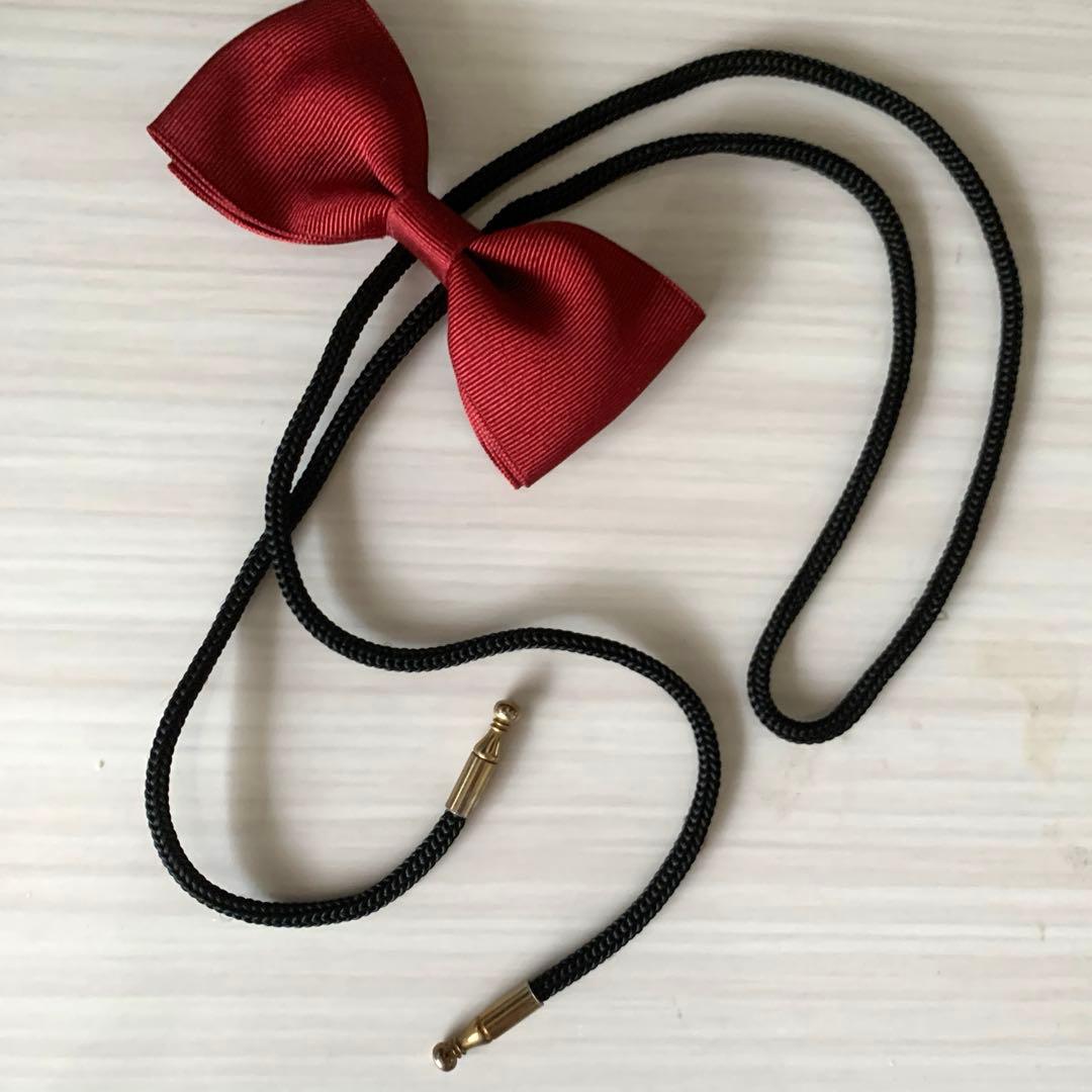 Lariat tie ribbon accessory