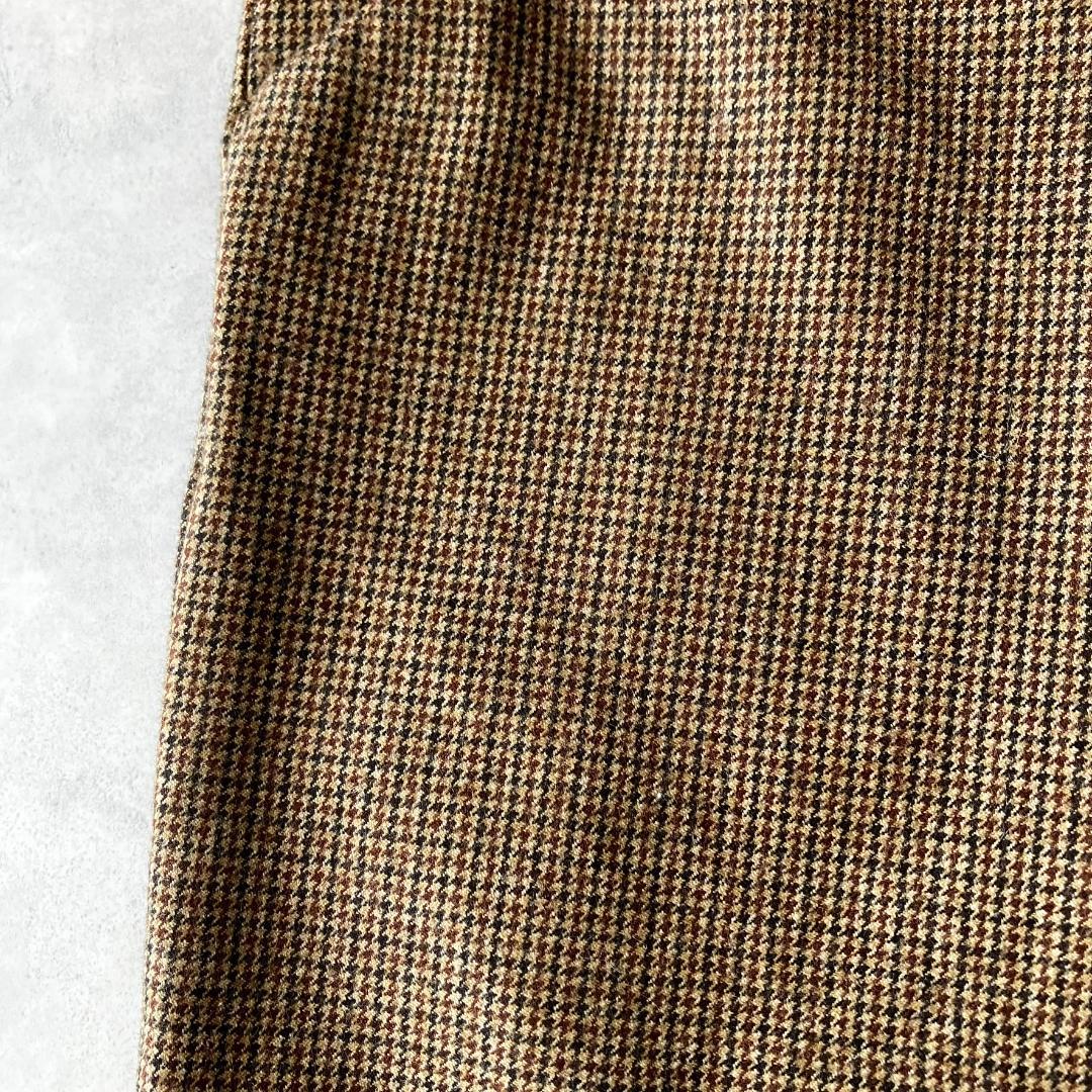 Beautiful condition Morris & Sons Gun Club Check Wide Easy Pants Wool 1031