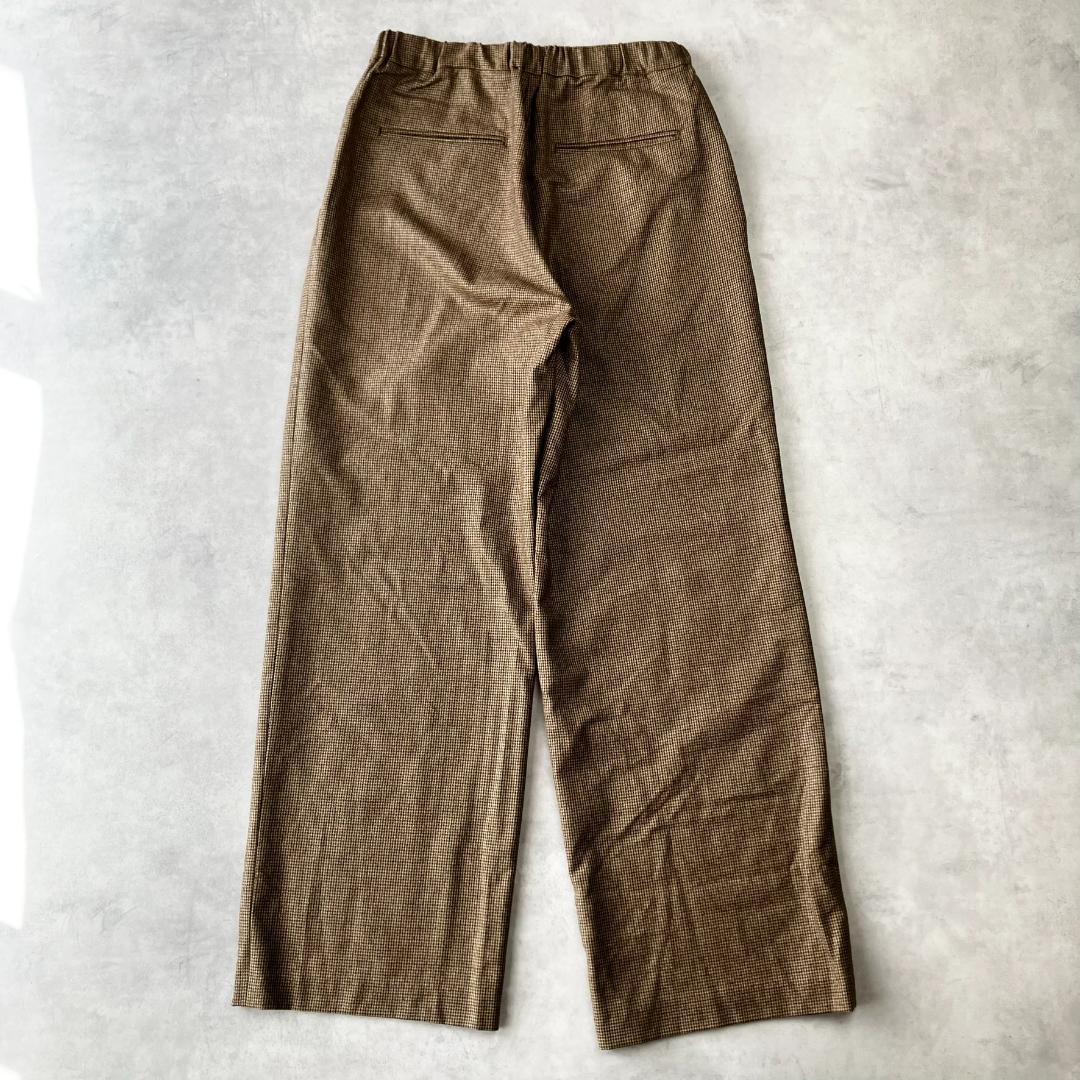 Beautiful condition Morris & Sons Gun Club Check Wide Easy Pants Wool 1031